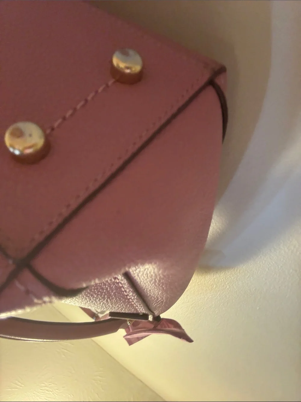 Coach Clarkson Hobo 24947 Rose Pink Pebble Leather Convertible Shoulder Bag